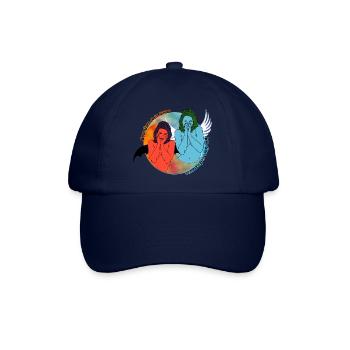 Good girls go to heaven, bad girls go everywhere - Baseball Cap - blue/blue - Front