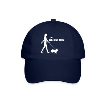 The Walking Mom Dog Walk Walk - Baseball Cap - blue/blue - Front