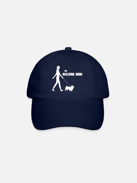The Walking Mom Hund Gassi Spazieren gehen walk - Baseballkappe - Blau/Blau