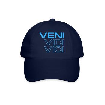 Veni, Vidi & Vici - Baseballkappe - Blau/Blau - Vorne
