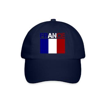 france - Baseballkappe - Blau/Blau - Vorne