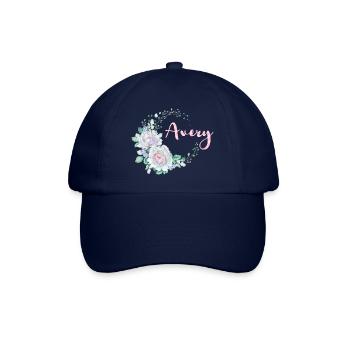 Für Avery - Baseballkappe - Blau/Blau - Vorne