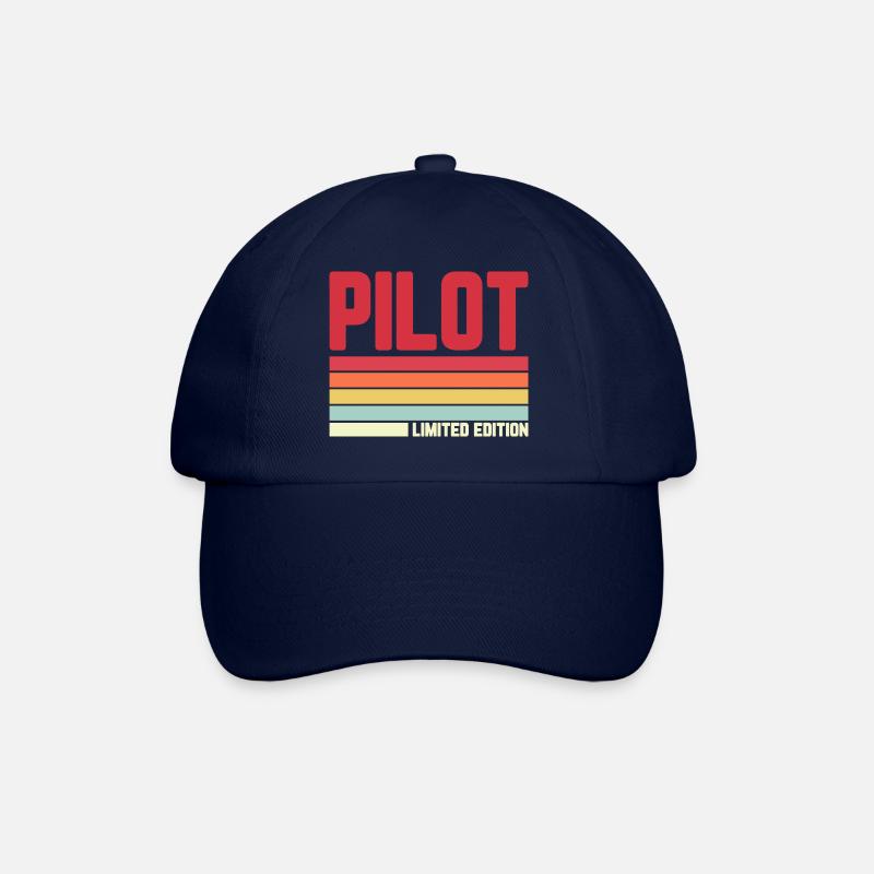 Pilot Limited Edition - Baseballkappe - Blau/Blau