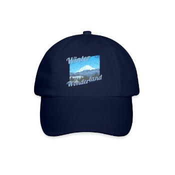 Winter Wonderland | Winter - Baseball Cap - blue/blue - Front