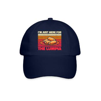 I'm Just Here For The Lumpia - Lustiges Lumpia - Baseball Cap - blue/blue - Front