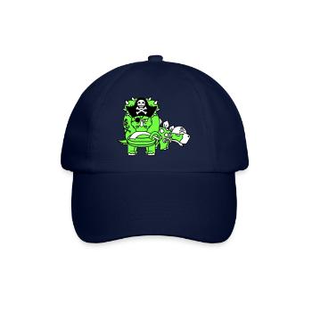 Triceratops Stegosaurus 2 Dinosaure Pirate Dino - Casquette classique - bleu/bleu - Devant