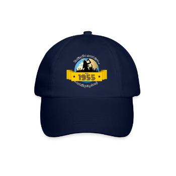 70. Geburtstag Secouer la foule depuis 03/1955 - Casquette classique - bleu/bleu - Devant