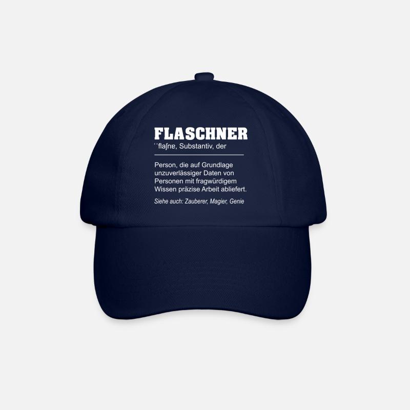 Flaschner lustige Definition - Baseballkappe - Blau/Blau