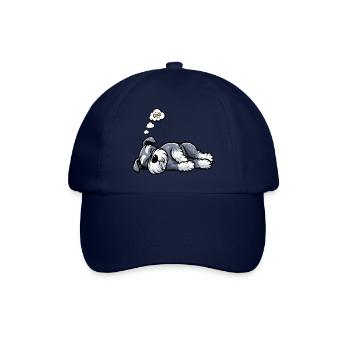 Schnauzer Giant Schnauzer Schnauzer Owner - Baseball Cap - blue/blue - Front