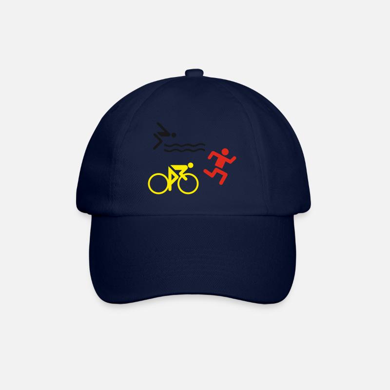 Triathlon - Baseballkappe - Blau/Blau