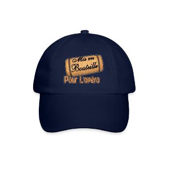 Mis en bouteille pour l'apéro - Casquette classique - bleu/bleu - Devant