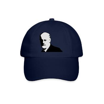 Sigmund Freud - Baseballkappe - Blau/Blau - Vorne