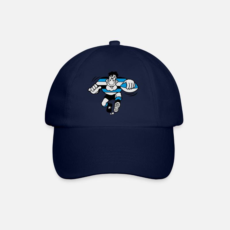 00rugby - Baseball Cap - blue/blue