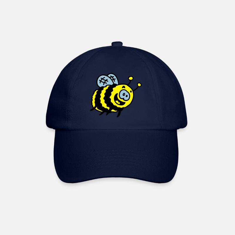 lustige Hummel 3 - Baseballkappe - Blau/Blau