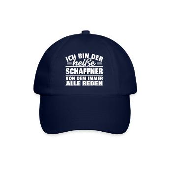 Heißer Schaffner - Baseballkappe - Blau/Blau - Vorne
