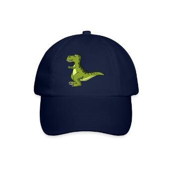T Rex Dino Dinosaur - Baseball Cap - blue/blue - Front