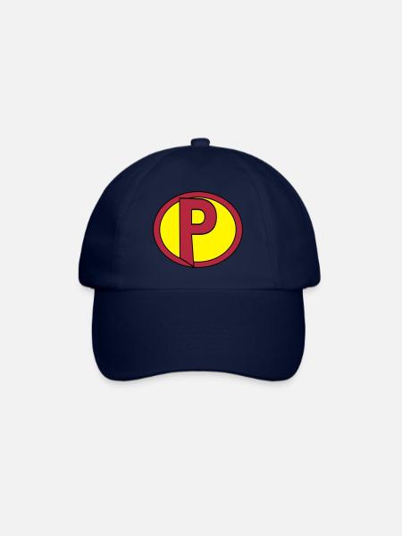Super, Superheld, Superheldin, Hero, P - Baseballkappe - Blau/Blau
