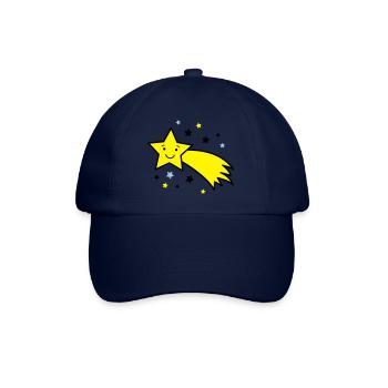 sternschnuppe_03 - Baseballkappe - Blau/Blau - Vorne