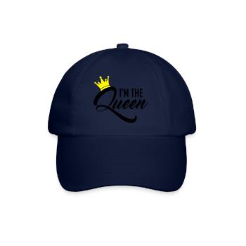 I'm the Queen - Baseball Cap - blue/blue - Front