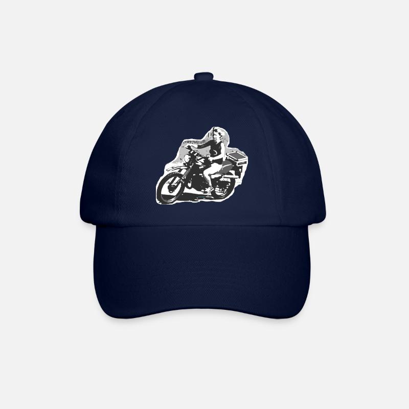 TOMZOFF Bikerin - Baseballkappe - Blau/Blau