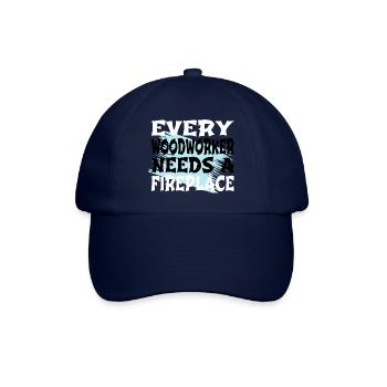 plombier blagues meilleur charpentier drôle tshirts - Casquette classique - bleu/bleu - Devant