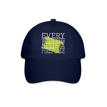 amour charpentier blagues cool bingo salle tshirts - Casquette classique - bleu/bleu - Devant