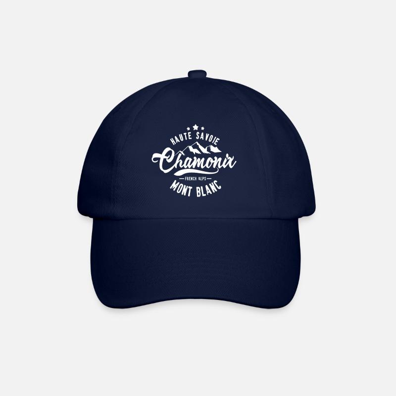 Chamonix Mont Blanc Haute savoie - Casquette classique - bleu/bleu