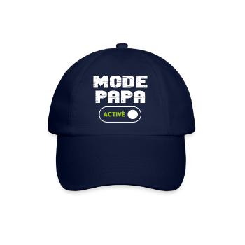 Mode papa activé - Casquette classique - bleu/bleu - Devant