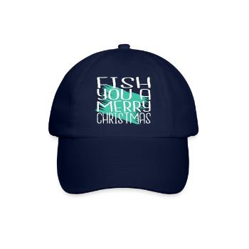 present sea cute gift fishing tournaments - Baseball Cap - blue/blue - Front
