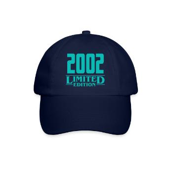 2002 Limited Edition Birthday Design - Baseball Cap - blue/blue - Front
