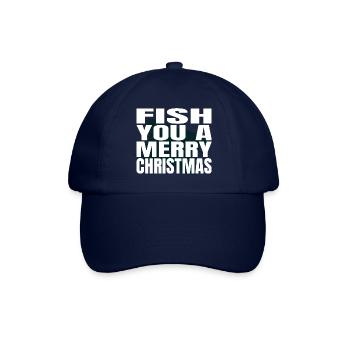dinosaur tshirt carolina fishing boat - Baseballkappe - Blau/Blau - Vorne