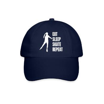 Roller Skating Inline Skating Gift Inliner Skater - Baseball Cap - blue/blue - Front