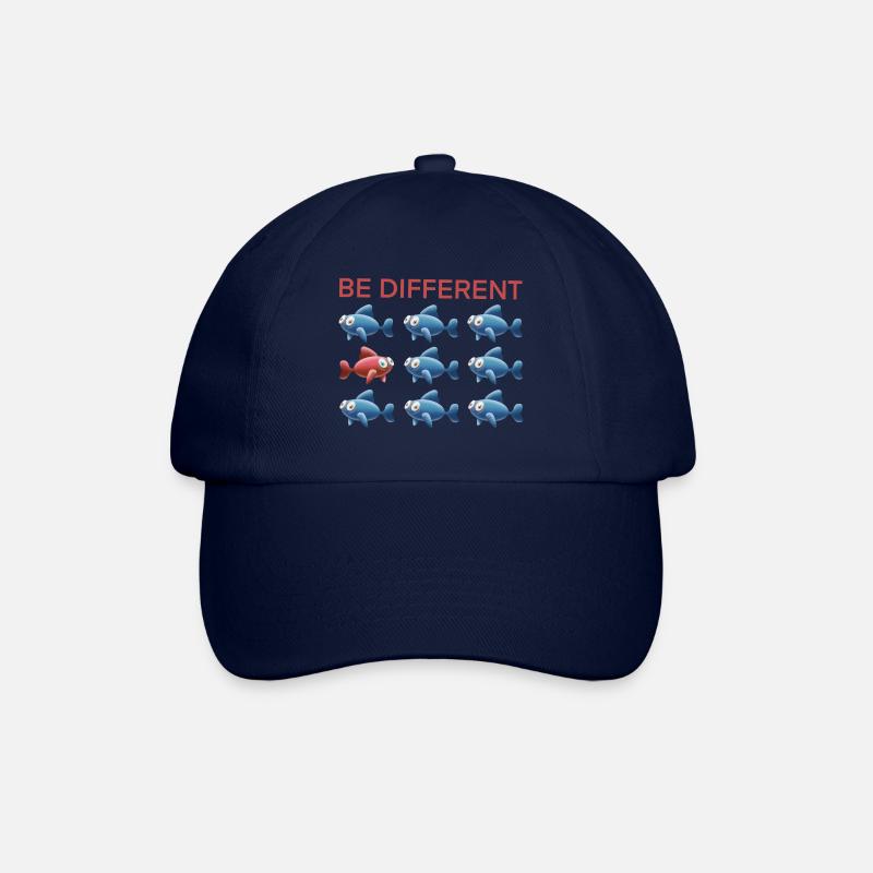 Be Different - Baseballkappe - Blau/Blau