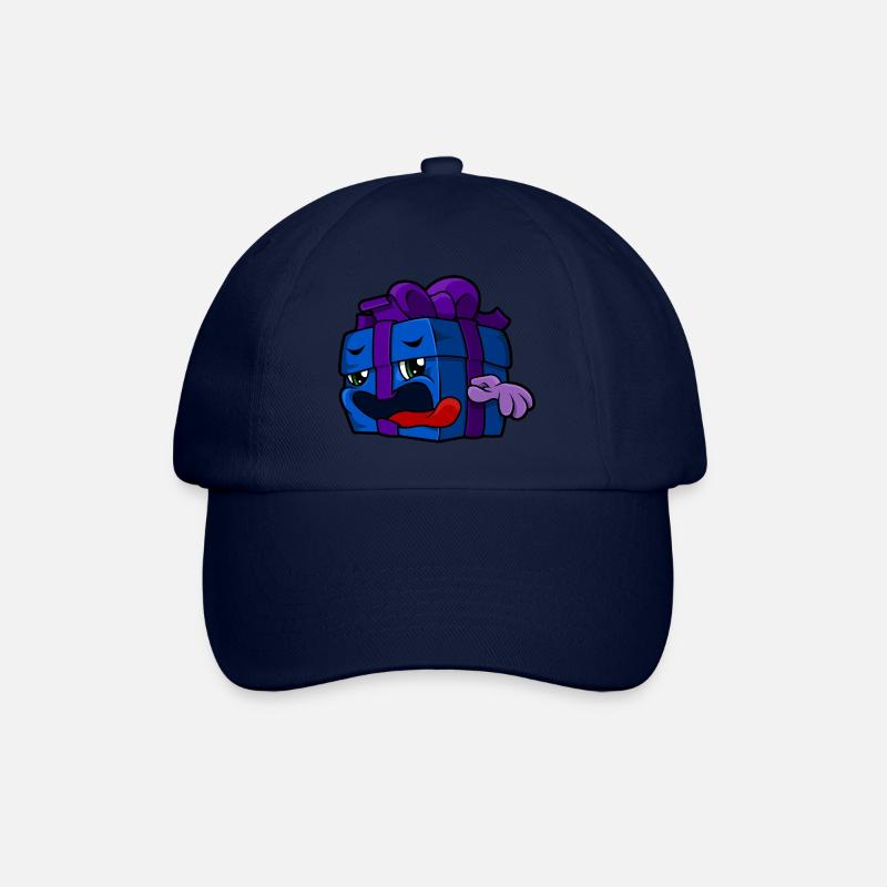 Christmas Gift Cartoon - Baseballkappe - Blau/Blau