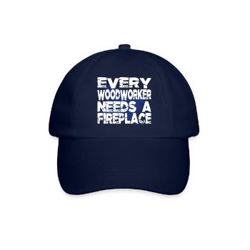 Marteau-piqueur Cool Charpentier T-shirts bûcheron - Casquette classique - bleu/bleu - Devant