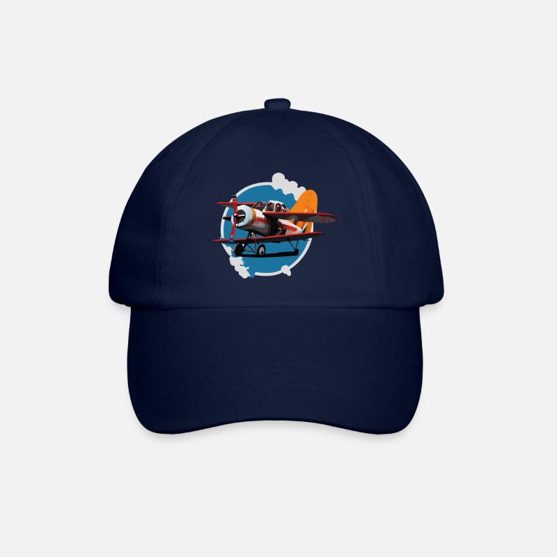 BiPlaneOne - Baseballkasket - blå/blå