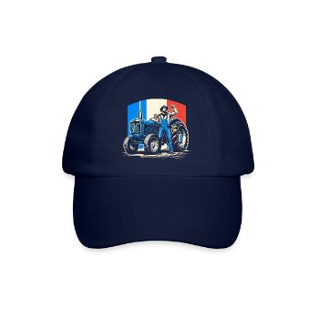 Agriculteur français en colère - Casquette classique - bleu/bleu - Devant