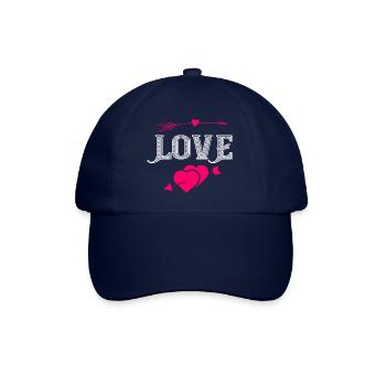 LoVe - Baseball Cap - blue/blue - Front