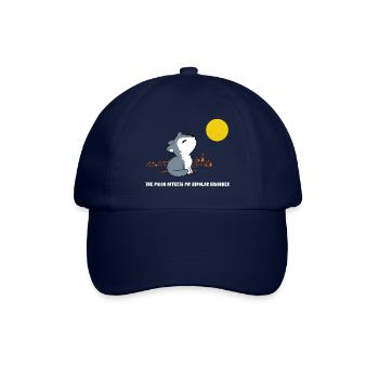 La lune affecte mon trouble bipolaire - Casquette classique - bleu/bleu - Devant