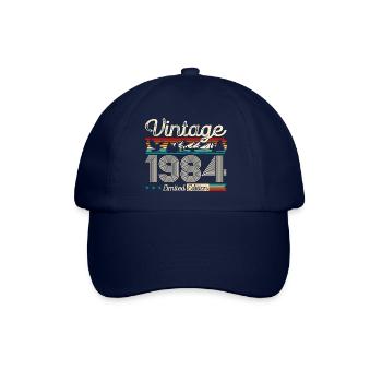 40ème Anniversaire Légende Millésime 1984 Millésime 1984 - Casquette classique - bleu/bleu - Devant