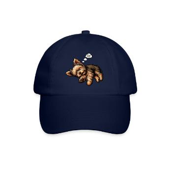 Yorkshire Terrier Yorkie Yorkie Owner Yorkies - Baseball Cap - blue/blue - Front