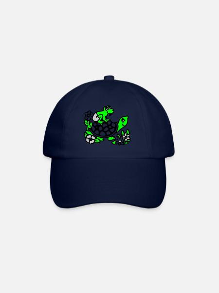 frogg & turtle / frog & turtle - Baseball Cap - blue/blue