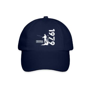 45ème anniversaire Pêcheur Pêche 1979 Millésime 1979 - Casquette classique - bleu/bleu - Devant