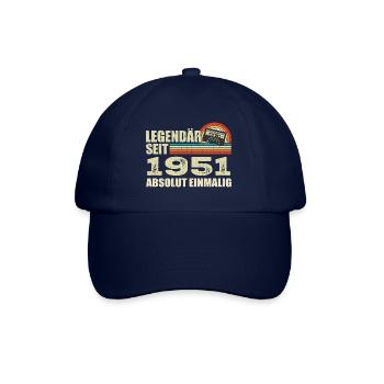 Légendaire depuis 1951 - absolument unique - Casquette classique - bleu/bleu - Devant