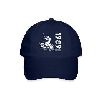 35ème Anniversaire Pêcheur Pêche 1989 Millésime 1989 - Casquette classique - bleu/bleu - Devant
