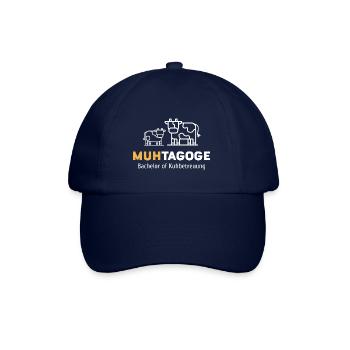 Kühe Rinder Kuh Landwirt - Baseballkappe - Blau/Blau - Vorne