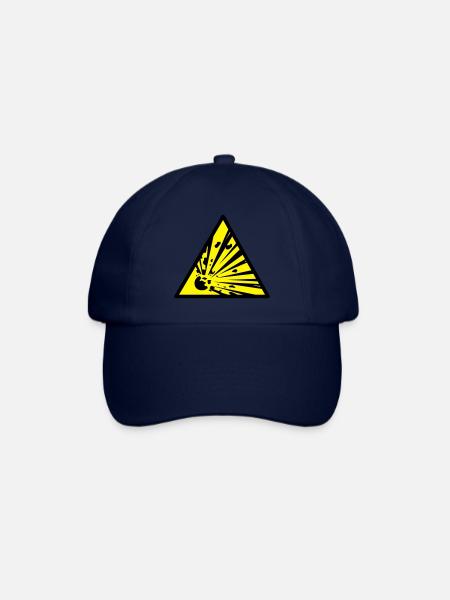 explosiv - Baseballkappe - Blau/Blau
