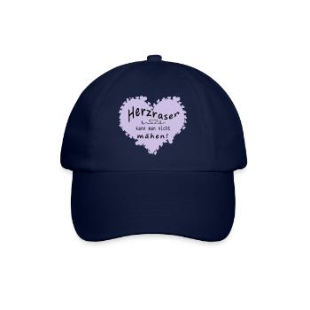 Herzrasen - Baseballkappe - Blau/Blau - Vorne