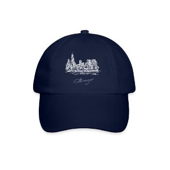 Chicago City - Vereinigte Staaten von Amerika - Baseballkappe - Blau/Blau - Vorne