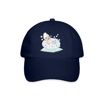 bath bath bathtub bathtub shower shower6 - Baseball Cap - blue/blue - Front